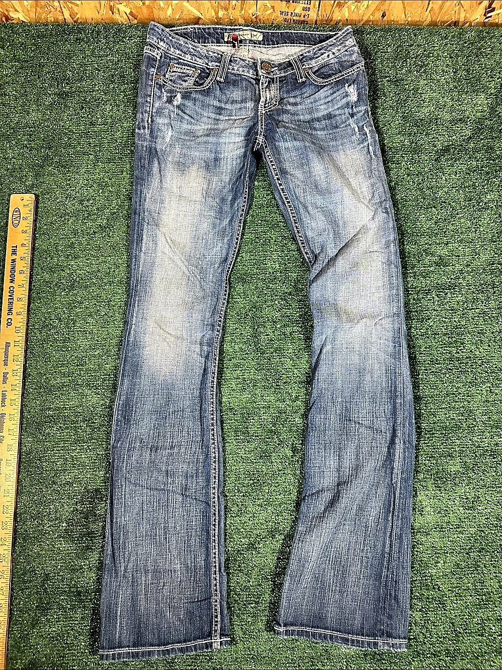 Rock Revival Boot Cut Jeans Blue Waist 28 x 34